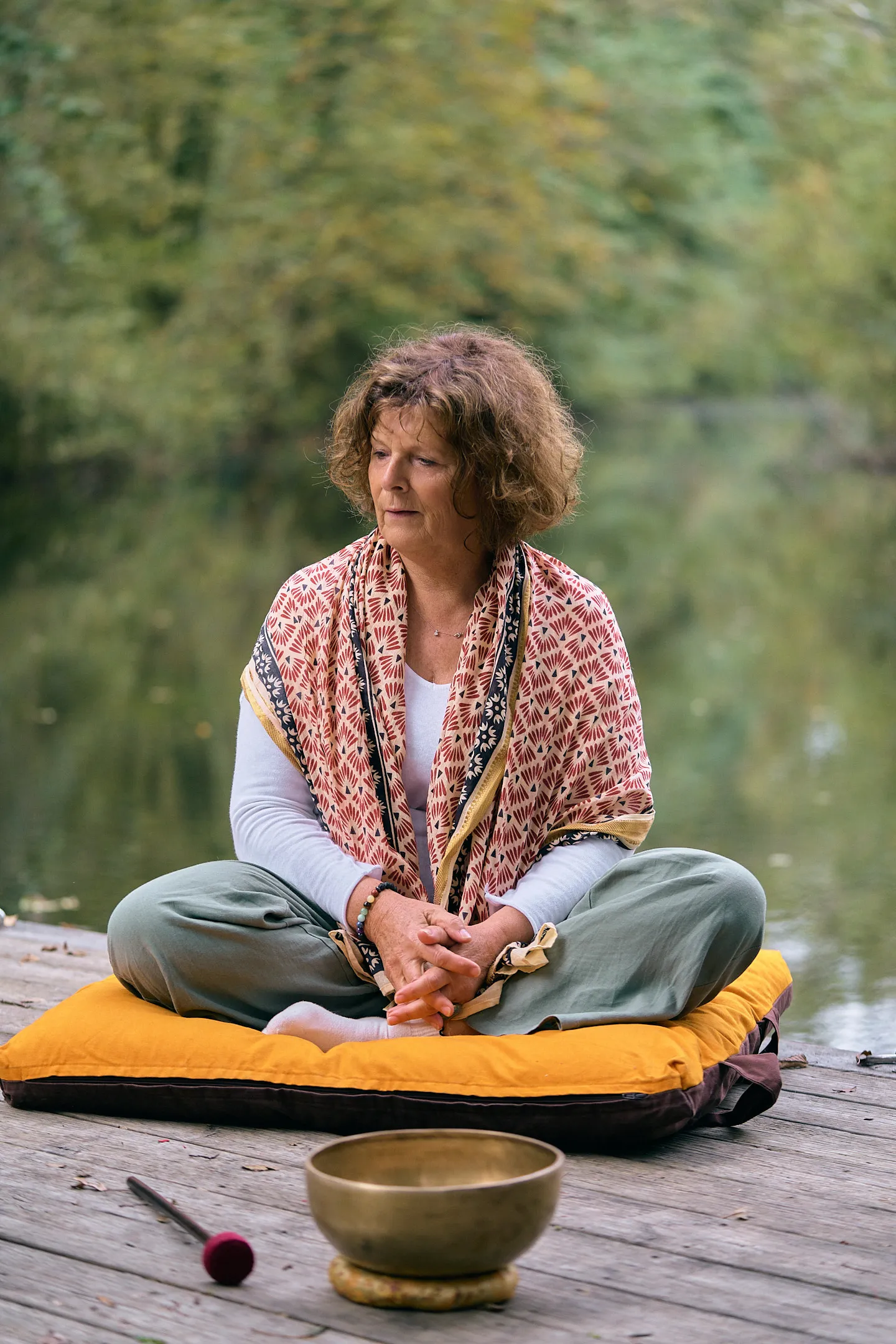 Danielle Viaud, méditation à Montaigu-Vendée : photo 3